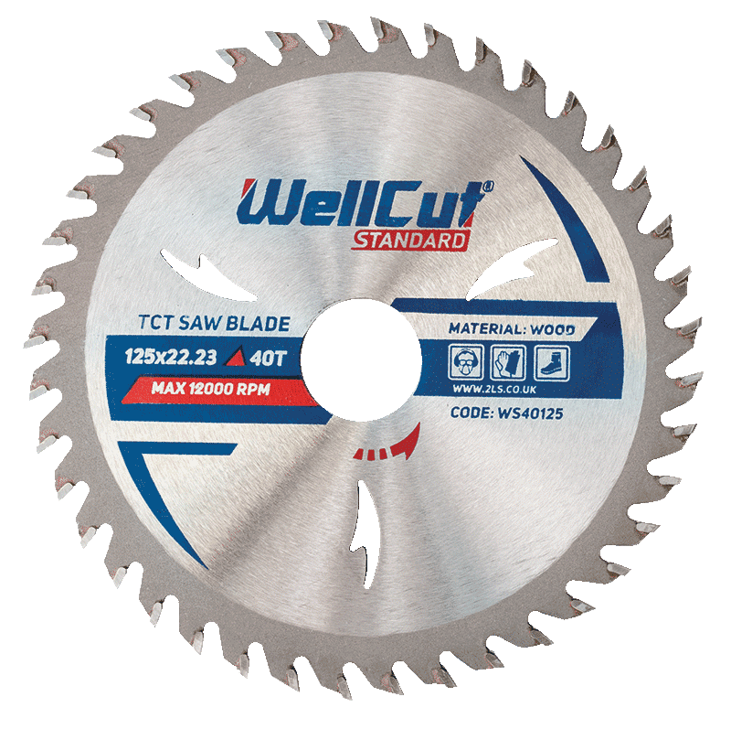 Пиляльний диск WellCut 125x22.23 мм, 40Т